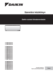 CTXM-R,FTXM-R,ATXM-R_3PHU482320-11R_Installation manual_Hungarian download